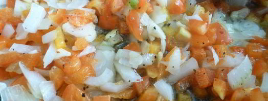 турецкий омлет менемен. Шаг 5