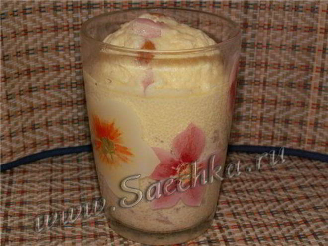 Рецепт вареного в стакане омлет