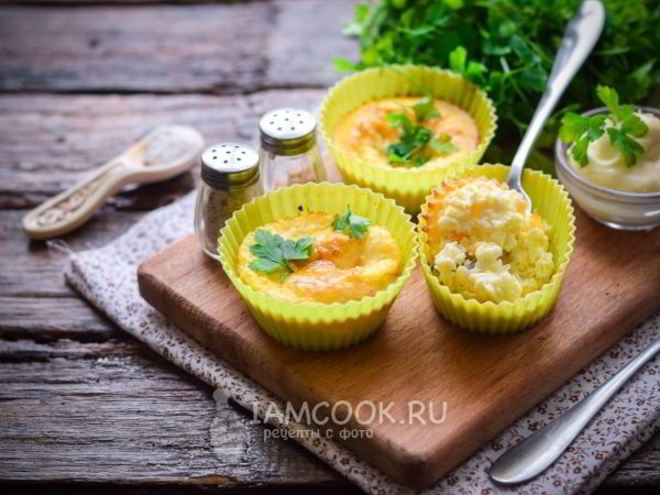 Рецепт воздушного омлета в духовке