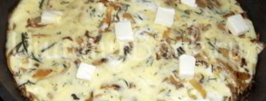 жаренный омлет с капустой. Шаг 6