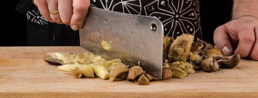 баклажановый паштет с грибами. Шаг 4