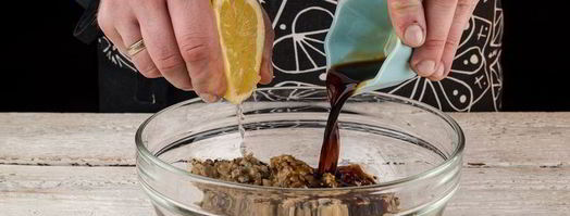 баклажановый паштет с грибами. Шаг 5