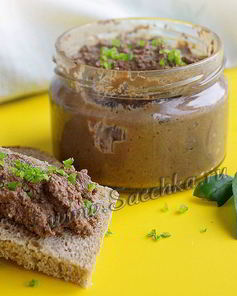 Домашний паштет из куриной печени