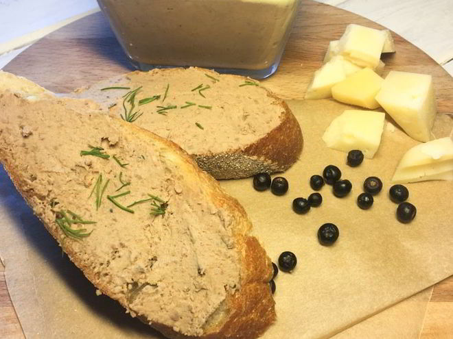 Рецепт домашнего паштета