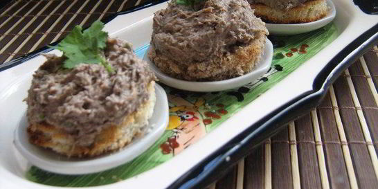 Грибной паштет