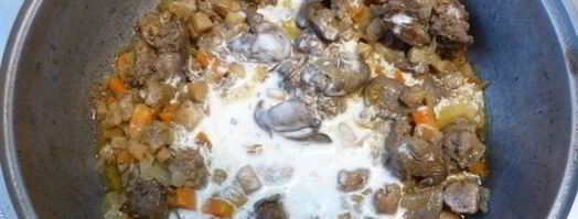 куриный паштет с айвой. Шаг 4