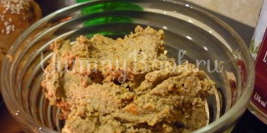 Нежный паштет под апельсиновым желе