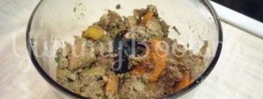 нежный паштет под апельсиновым желе. Шаг 14