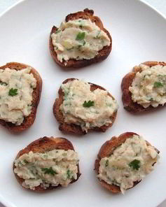 Паштет из белой фасоли