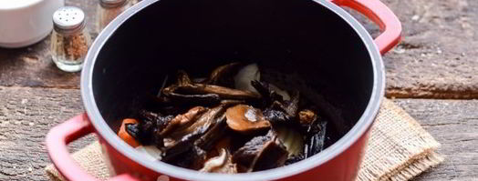 паштет из фасоли с сушеными грибами. Шаг 7