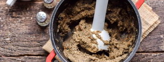 паштет из фасоли с сушеными грибами. Шаг 11