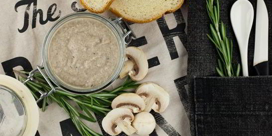 Паштет из грибов с рикоттой