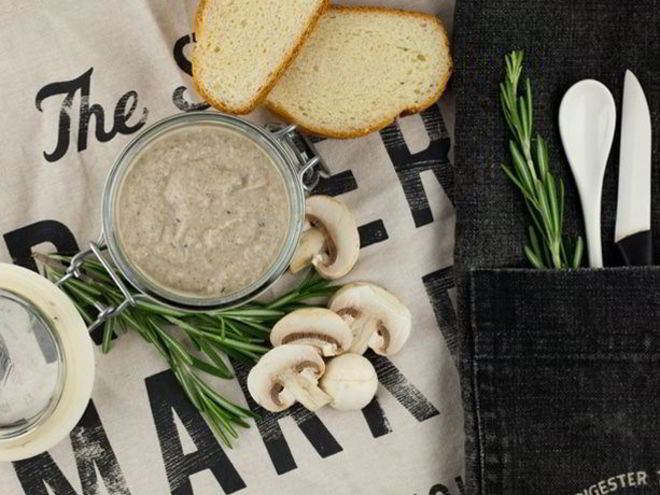 Рецепт паштета из грибов с рикоттой