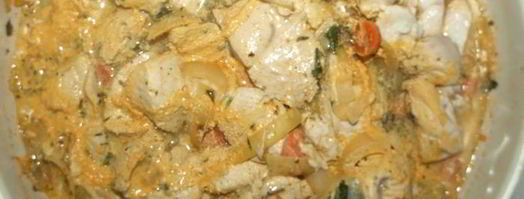 паштет из индейки с грибами, запеченный в хлебной корочке. Шаг 6