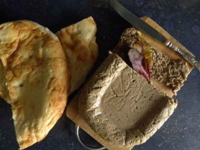 Рецепт паштета из куриной печени без моркови