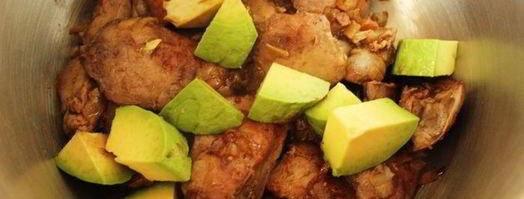 паштет из куриной печени с авокадо и фисташками. Шаг 5