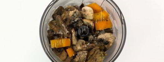 паштет из куриной печени с овощами. Шаг 5