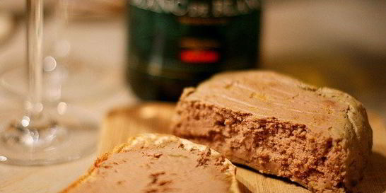 Паштет из куриной печени с портвейном