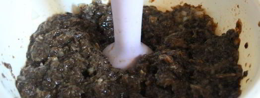 паштет из лесных грибов с гречневыми хлопьями. Шаг 2