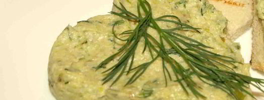 паштет из лука-порея, яиц и орехов кешью. Шаг 4