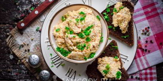 Паштет из молоки селедки