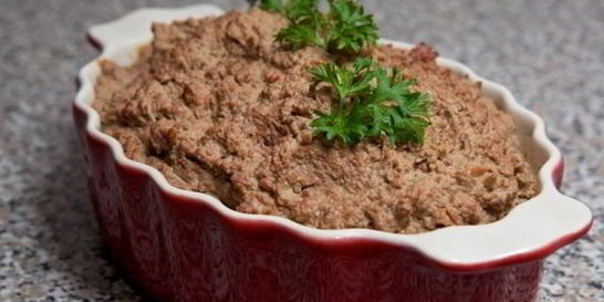 Паштет из печени курицы