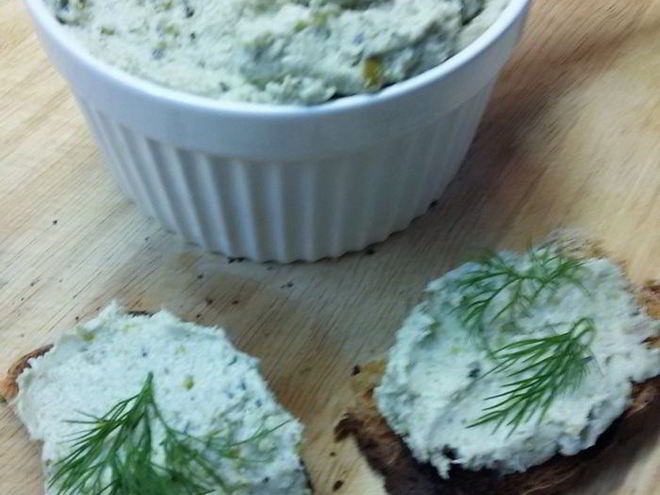 Рецепт паштета из трески с оливками