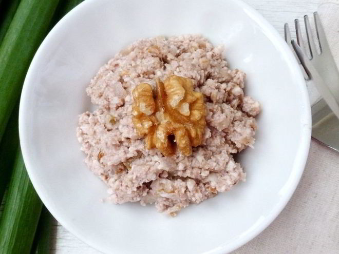 Рецепт паштета из вареных яиц и орехов