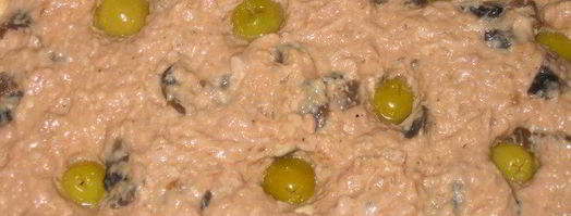 паштет с фруктовым салатом. Шаг 5