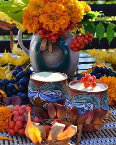 Паштет с каштанами и шампиньонами