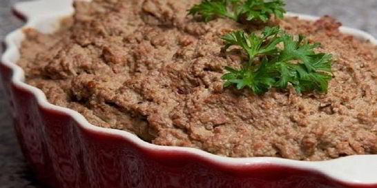 Печеночный паштет домашний