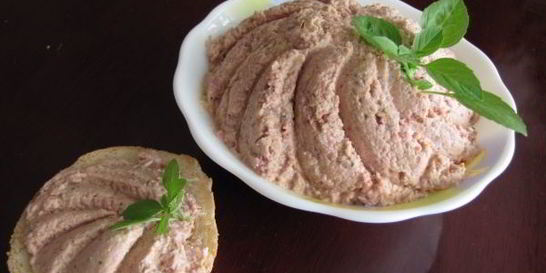 Печеночный паштет из свиной печени