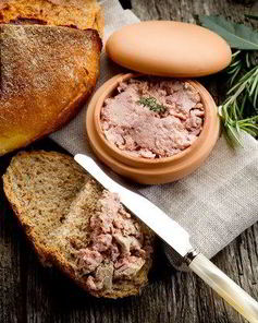 Порционный утиный паштет