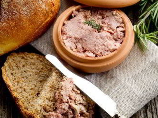 Рецепт порционного утиного паштета