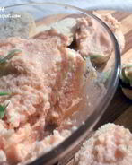 Простой паштет из копченого лосося