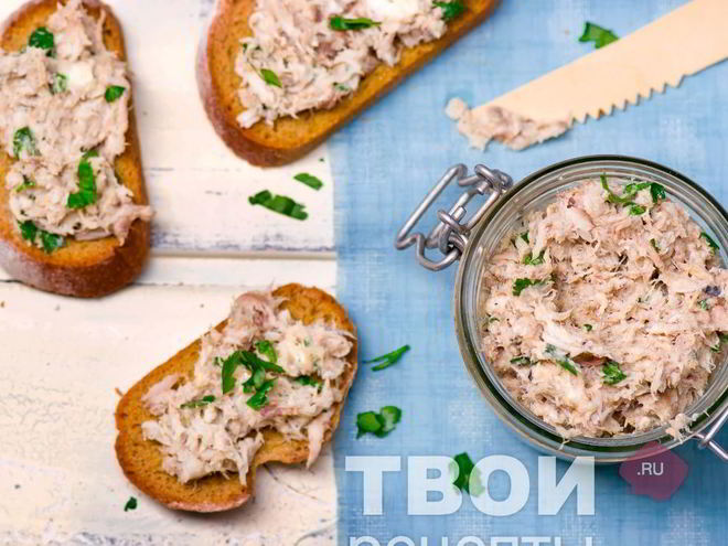 Рецепт рыбного паштета
