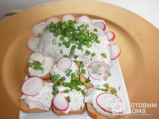 Рецепт селедочно-творожного паштет