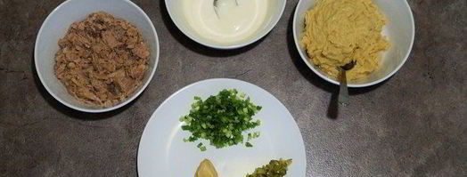 закусочный паштет из тунца и нута. Шаг 2