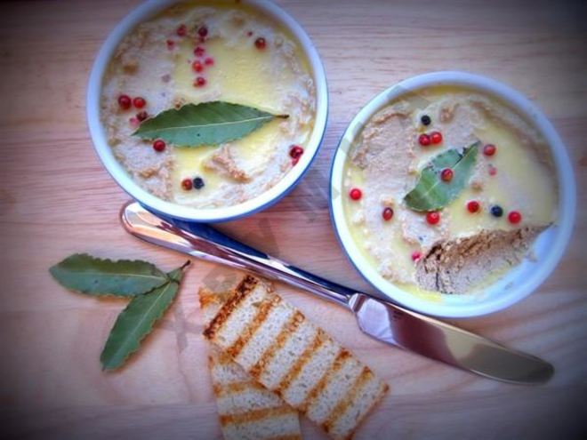 Рецепт запеченного паштета из утиной печени