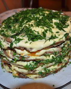 Печеночный торт