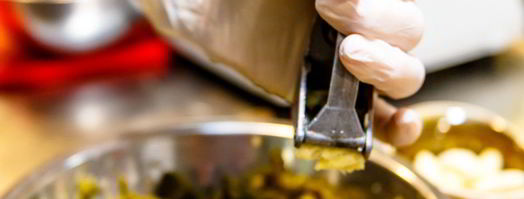 пхали из зеленой фасоли. Шаг 3