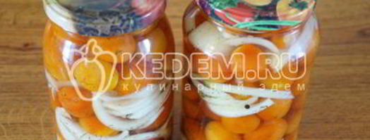 помидоры с луком и маслом на зиму. Шаг 10