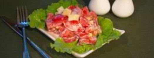 помидоры с сыром. Шаг 4