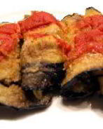 Баклажанные роллы