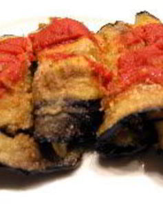 Баклажанные роллы