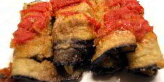 Баклажанные роллы