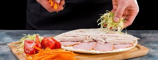 быстрый ролл для пикника. Шаг 6