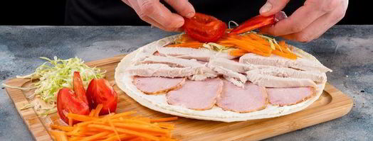 быстрый ролл для пикника. Шаг 7