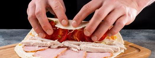 быстрый ролл для пикника. Шаг 8