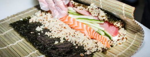 киноа ролл. Шаг 7